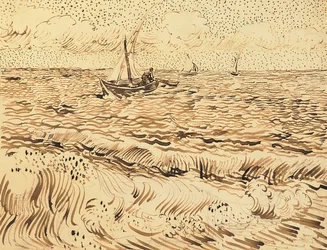 Fischerboote in Saintes-Maries-de-la-Mer